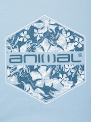 Animal Blue Womens Carina Organic T-Shirt - Image 4 of 5