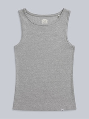 Animal Grey Womens Ribbed Tank - Image 1 of 4
