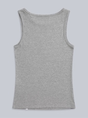 Animal Grey Womens Ribbed Tank - Image 2 of 4