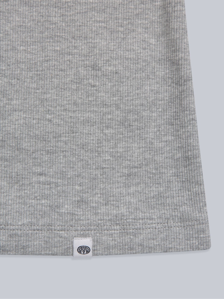 Animal Grey Womens Ribbed Tank - Image 4 of 4