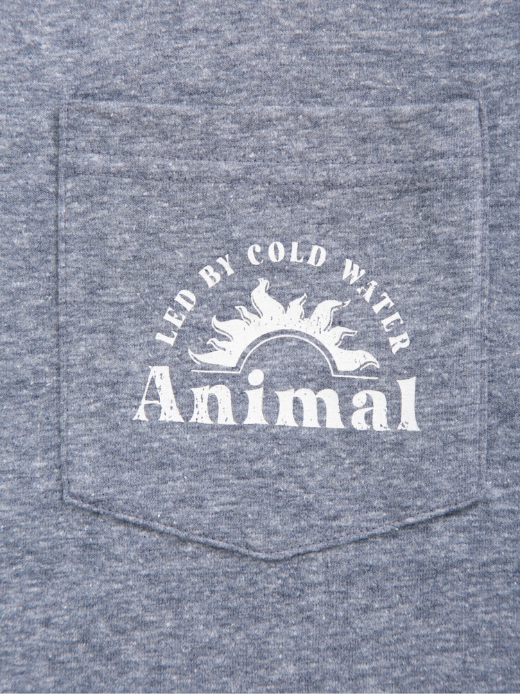 Animal Blue Womens Elena Pocket T-Shirt - Image 9 of 9