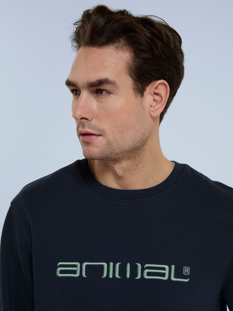 Animal Blue Mens Driver Sweatshirt - Image 4 of 8