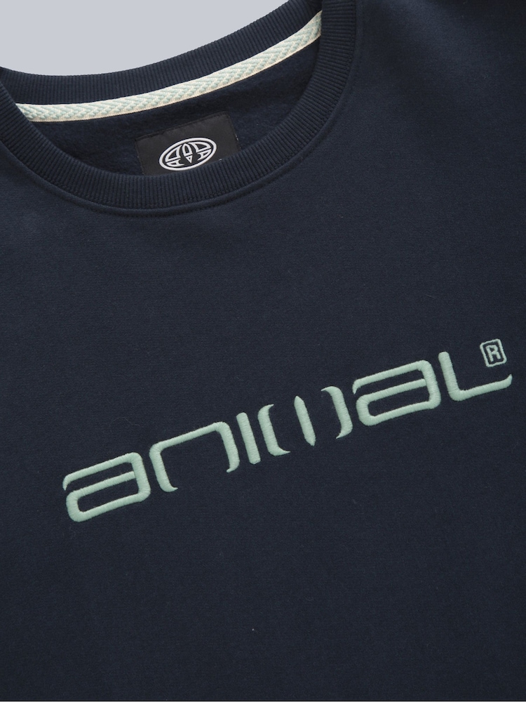 Animal Blue Mens Driver Sweatshirt - Image 7 of 8