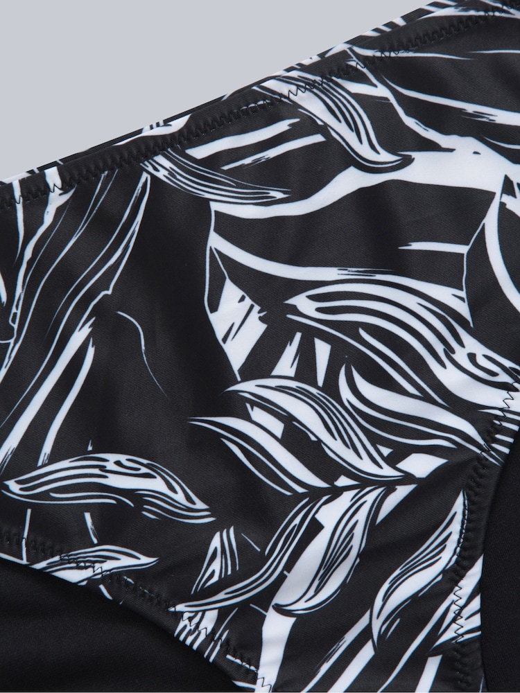 Animal Black Womens Docks Printed Bikini Bottoms - Image 7 of 7