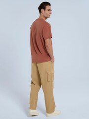 Animal Orange Mens Chase Organic Graphic T-Shirt - Image 4 of 9