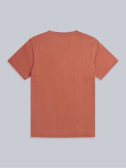 Animal Orange Mens Chase Organic Graphic T-Shirt - Image 7 of 9