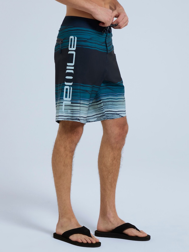 Animal Blue Mens Brett Board Shorts - Image 2 of 9