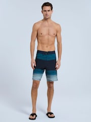 Animal Blue Mens Brett Board Shorts - Image 4 of 9