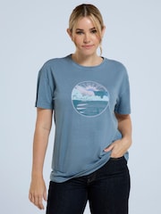 Animal Blue Womens Leena T-Shirt - Image 1 of 8