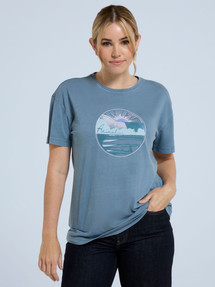 Animal Blue Womens Leena T-Shirt - Image 1 of 8