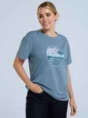 Animal Blue Womens Leena T-Shirt - Image 2 of 8