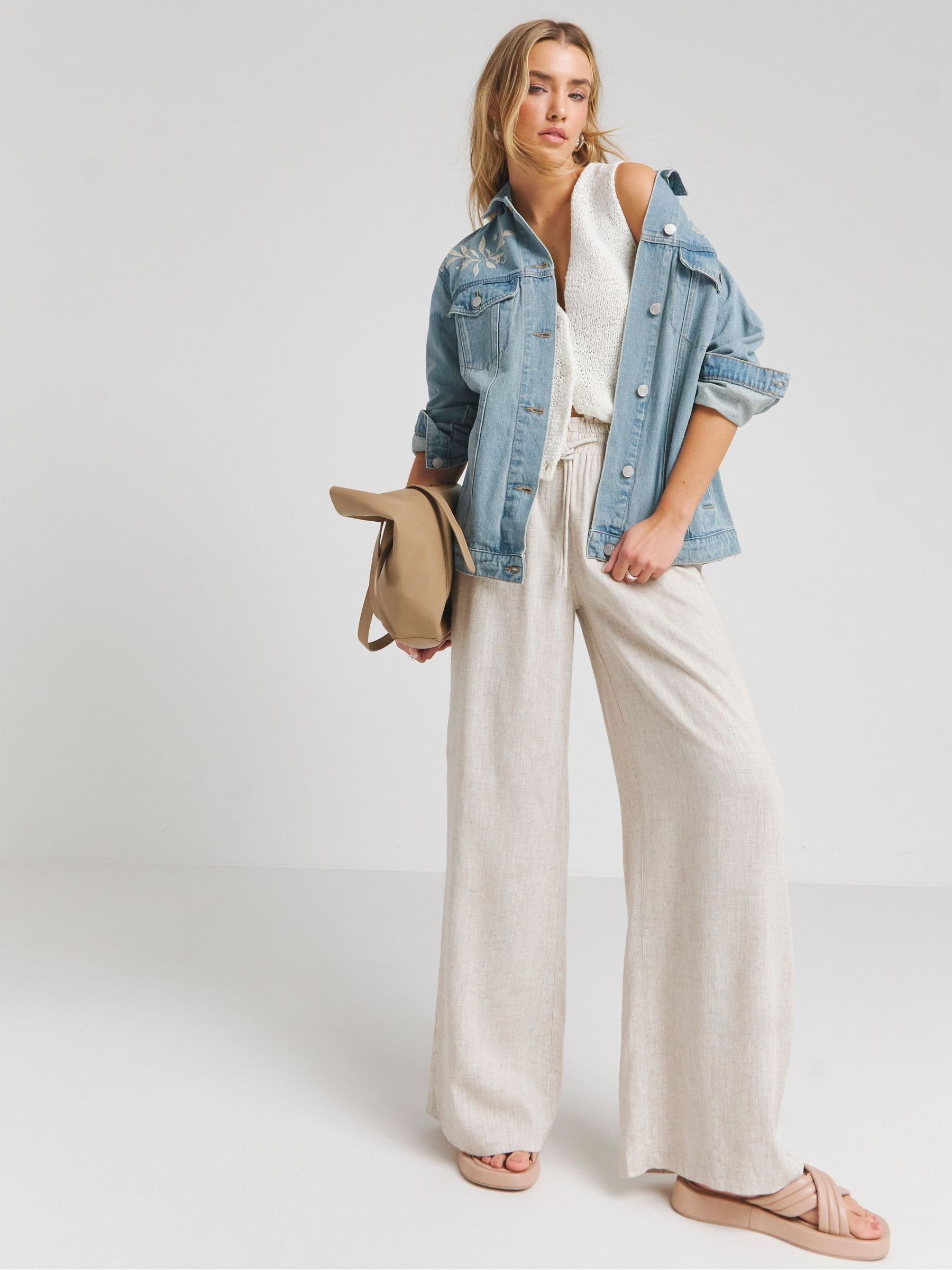 Simply be denim jacket deals