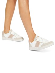 KG Kurt Geiger Pink Liza Skate Trainers - Image 1 of 4