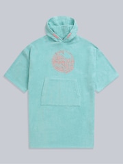 Animal Blue Gill Kids Towelling Changing Poncho - Image 1 of 4
