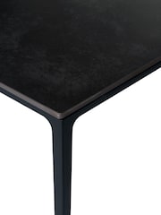 Julian Bowen Slate Grey Miami Square Stone Top Dining Table - Image 3 of 4