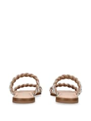 KG Kurt Geiger Silver Chrome Riley Sandals - Image 4 of 5