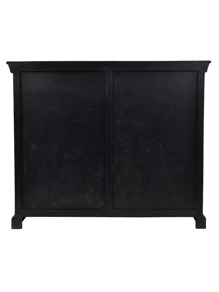 Libra Antique Black Hoxton II Mango 15 Drawer Chest - Image 5 of 5