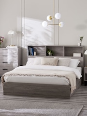 Julian Bowen Grey Oak Bali End Lift Ottoman Storage Bed - Image 1 of 6