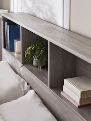 Julian Bowen Grey Oak Bali End Lift Ottoman Storage Bed - Image 3 of 6