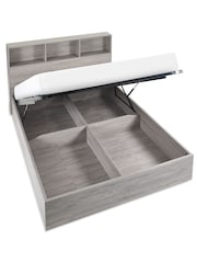 Julian Bowen Grey Oak Bali End Lift Ottoman Storage Bed - Image 6 of 6