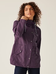 Regatta Purple Bayla Waterproof Jacket - Image 1 of 7