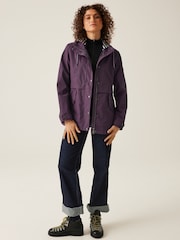 Regatta Purple Bayla Waterproof Jacket - Image 3 of 7