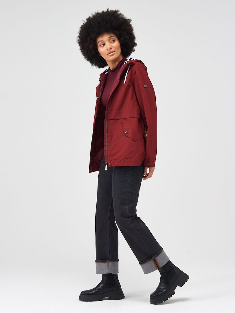 Regatta Red Bayla Waterproof Jacket - Image 3 of 8