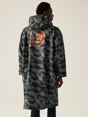 Regatta Grey Adult Waterproof Changing Robe - Image 2 of 8
