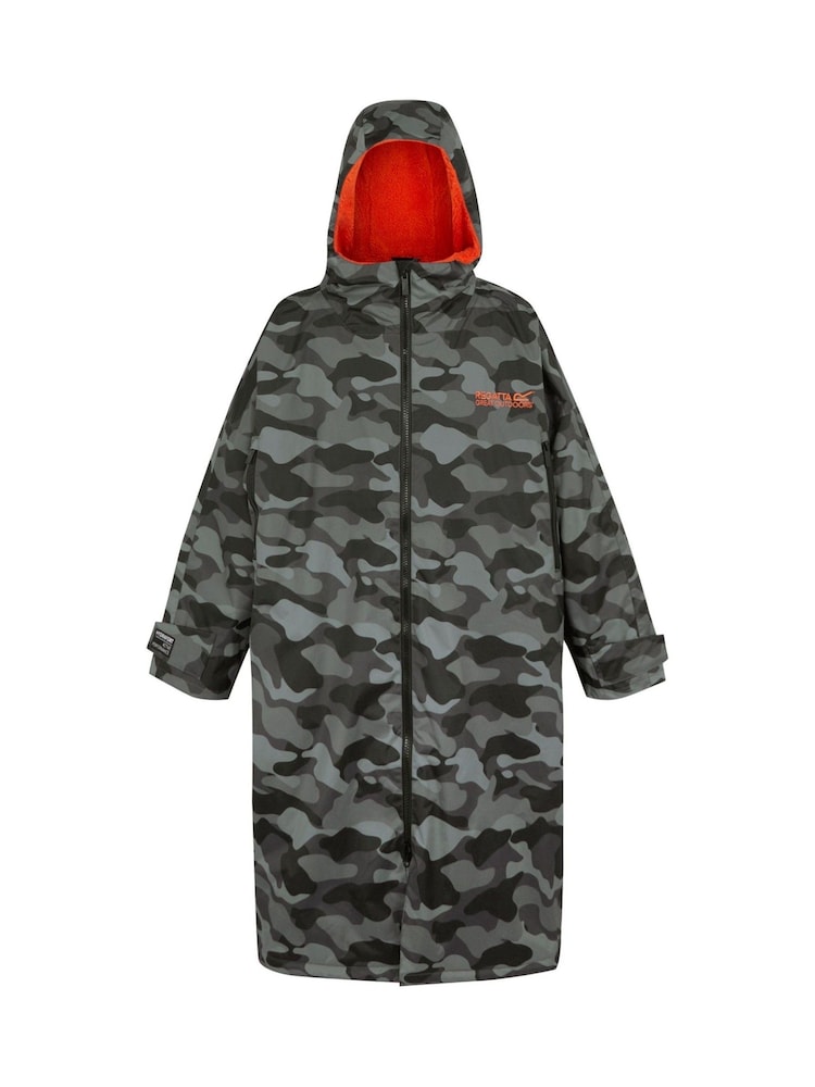 Regatta Grey Adult Waterproof Changing Robe - Image 7 of 8