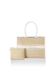 Creme - Bolsa Tote Carvela Beach Glam - Imagem 1 de 3