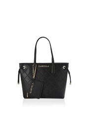 Carvela Quilted Carvela Tote Black Bag - Image 1 of 5