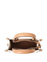 Carvela Pink Sorrento Micro Stripe 100% Cotton Bag - Image 3 of 5