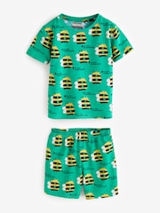 Multi Alphabetical Animal Printed Pyjamas 3 Pack - Image 2 of 4