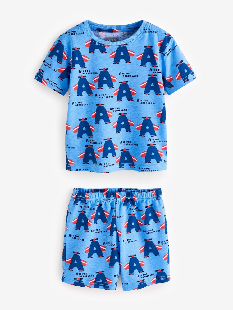 Multi Alphabetical Animal Printed Pyjamas 3 Pack - Image 4 of 4 Multi Alphabetical Animal Printed Pyjamas 3 Pack - Image 4 of 4