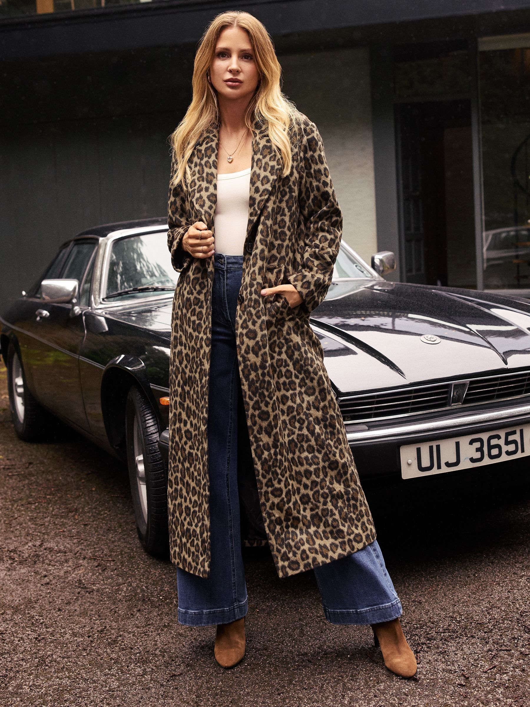 Friends Like These Animal Longline Maxi Coat