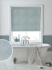 Laura Ashley Duck Egg Blue Whinfell Made to Measure Roman Blind - Image 1 of 6