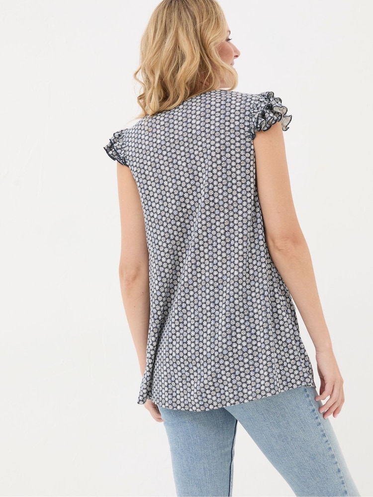 FatFace Katy Black Star Geo Tunic - Image 2 of 5