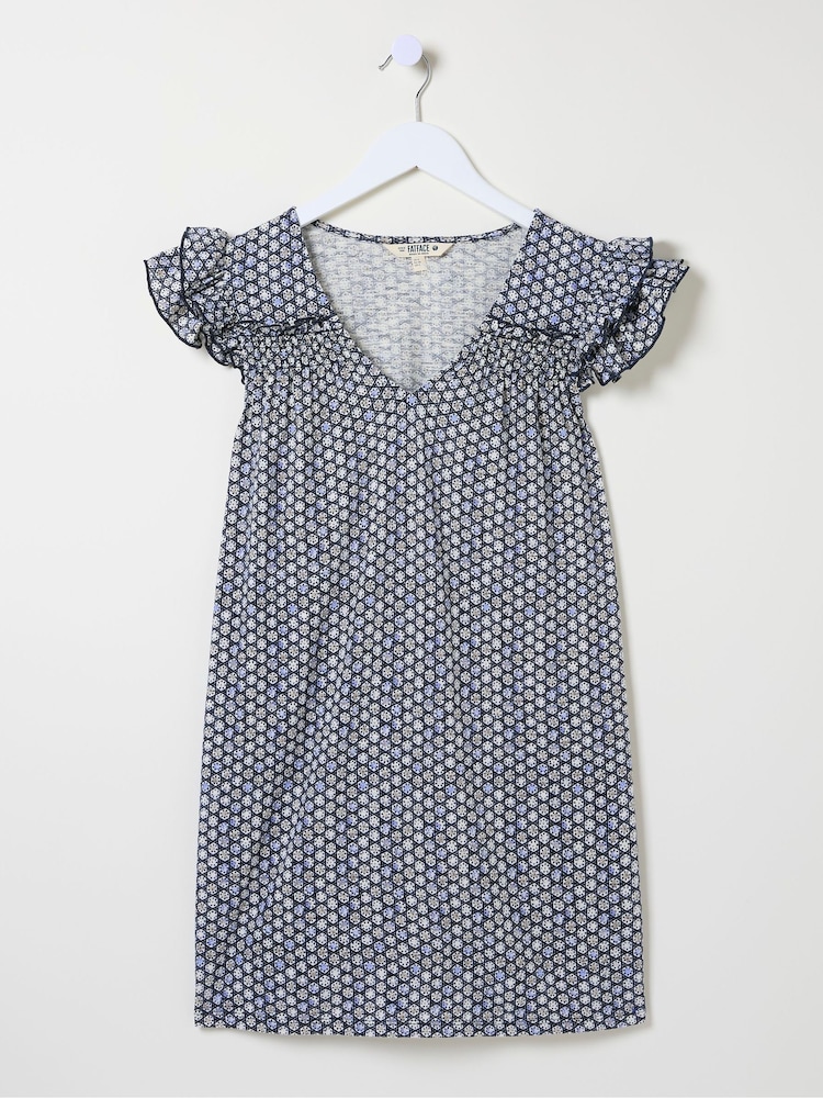 FatFace Katy Black Star Geo Tunic - Image 5 of 5