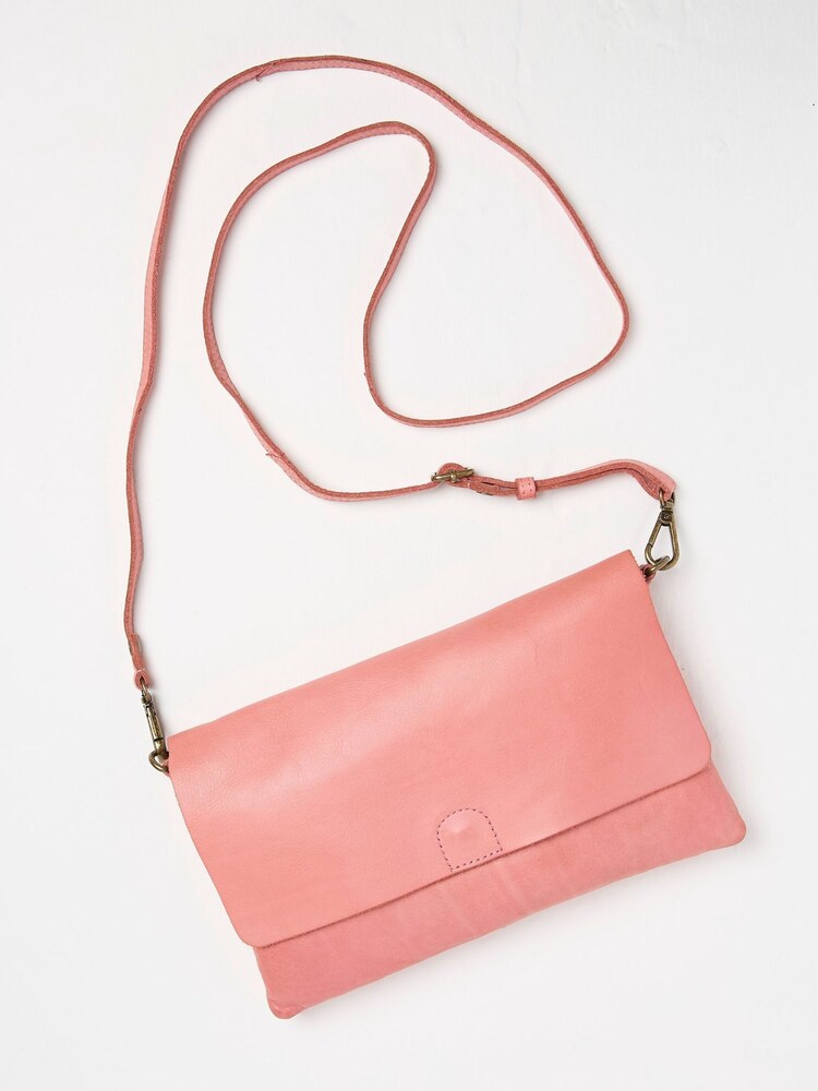 FatFace Elena Pink Wristlet Cross-Body Bag - Image 1 of 3