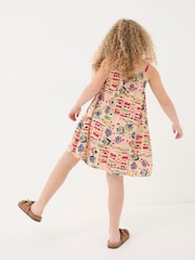 FatFace Hallie Natural Trail Marks Swing Dress - Image 2 of 6