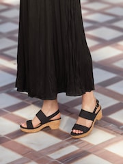 Pavers Black Pavers Platform Sandals - Image 1 of 6