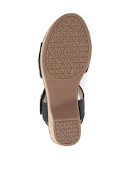 Pavers Black Pavers Strappy Heeled Sandals - Image 5 of 5
