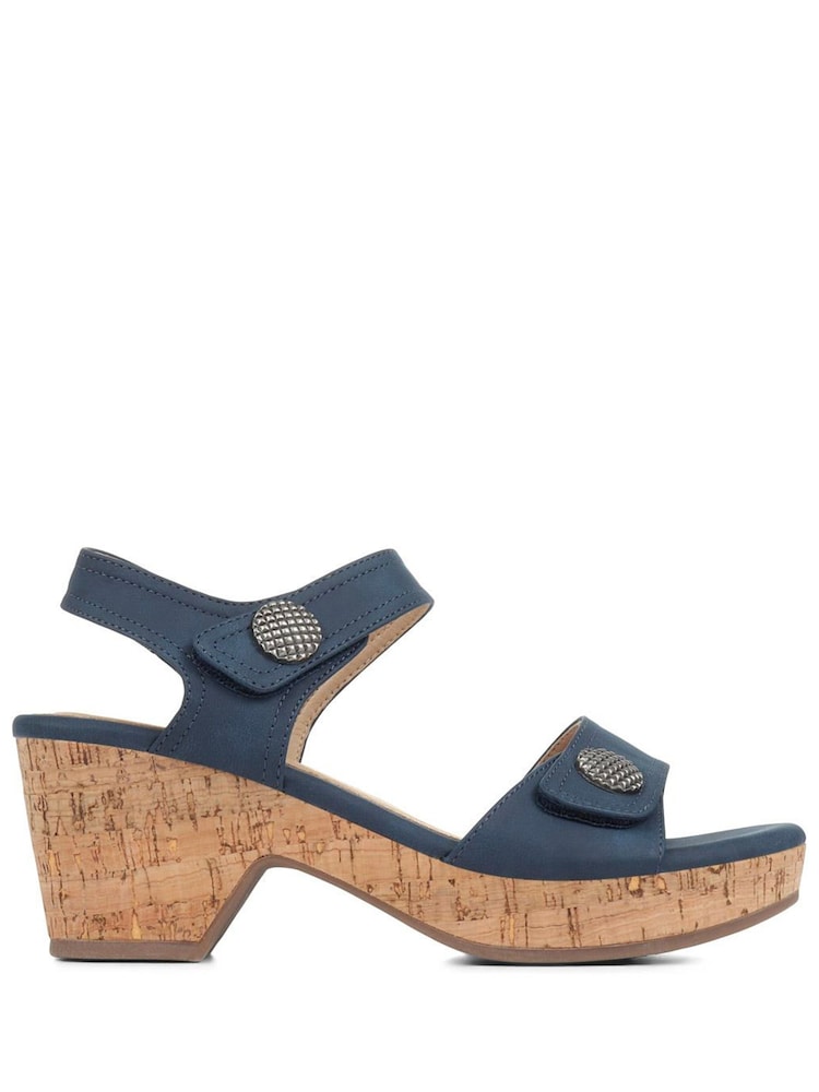 Azul marino - Pavers Strappy Heeled Sandals - Imagen 2 de 5 Azul marino - Pavers Strappy Heeled Sandals - Imagen 2 de 5