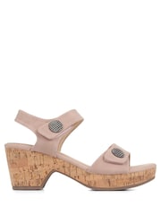 Pavers Blush Pavers Strappy Heeled Sandals - Image 2 of 4