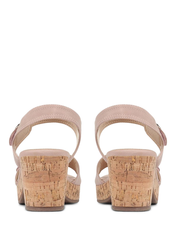 Pavers Blush Pavers Strappy Heeled Sandals - Image 2 of 3