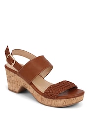 Pavers Tan Pavers Platform Sandals - Image 2 of 5