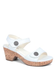 Pavers White Pavers Strappy Heeled Sandals - Image 2 of 5