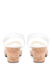 Pavers White Pavers Strappy Heeled Sandals - Image 3 of 5