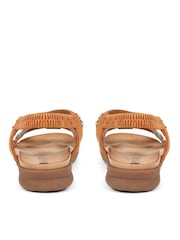 Pavers Camel Pavers Beaded Sandals - Image 4 of 6