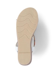 Pavers White Pavers Beaded Sandals - Image 5 of 6